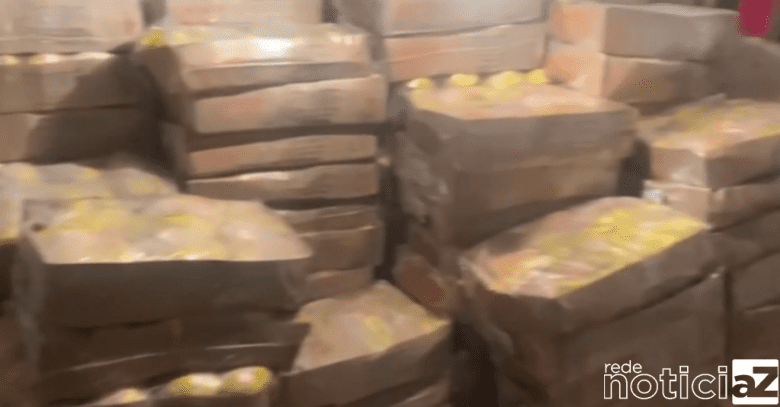 Motorista é rendido e ladrões levam caminhão com caixas de frango