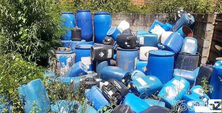 DISE Jundiaí descobre depósito irregular de produtos químicos em Itupeva