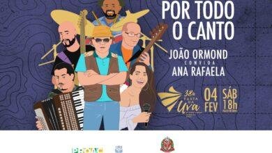 João Ormon estréia novo show Por Todo o Canto na 38 ª Festa da Uva de Jundiaí