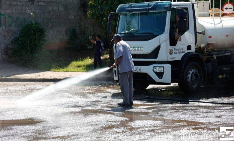 Equipes dão continuidade à assistência aos moradores depois das chuvas em Jundiaí