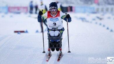 Para esqui cross-country: Aline Rocha é 1ª campeã do Brasil no Mundial