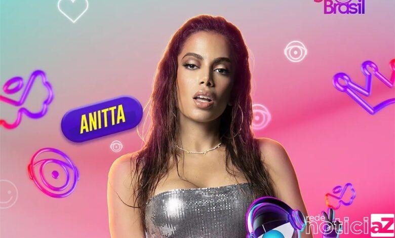 BBB 23: Anitta é a primeira atração musical do reality
