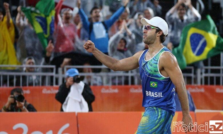 Vôlei de Praia: campeão olímpico Bruno Schmidt anuncia aposentadoria