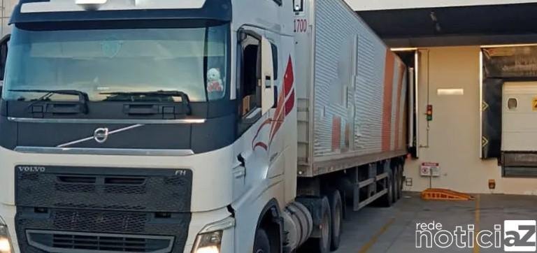 Carreta roubada em Jundiaí é recuperada