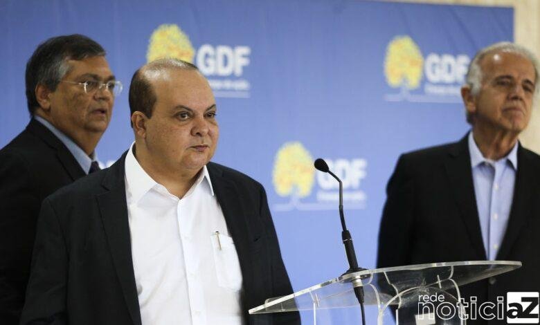 Ibaneis Rocha presta depoimento na Polícia Federal