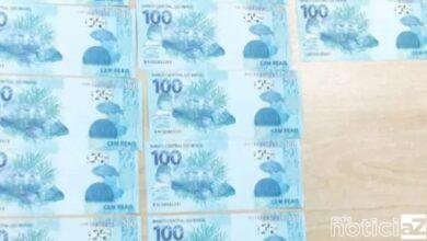 Homem é preso com mais de R$ 2 mil em notas falsas