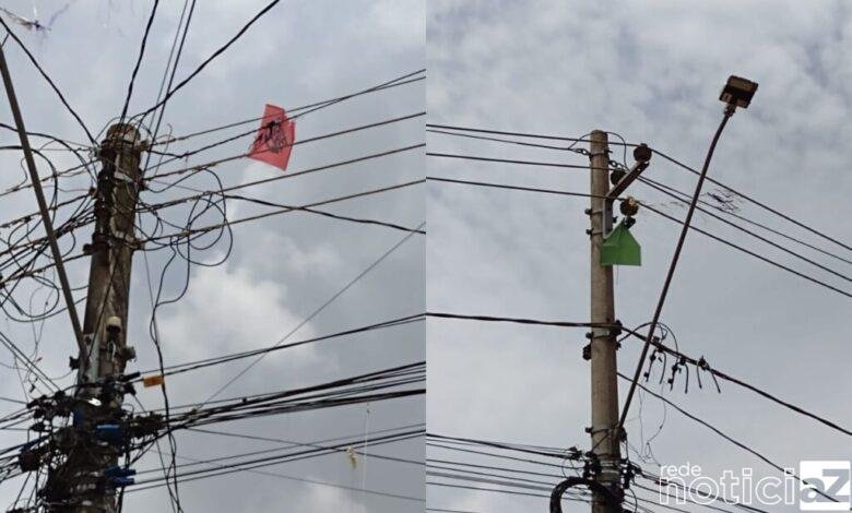 Interrupção causada por cerol de pipa aumentam 70% em Jundiaí