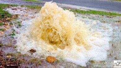 Prefeitura de Vinhedo faz ação sobre cuidados com redes de esgoto na estação chuvosa