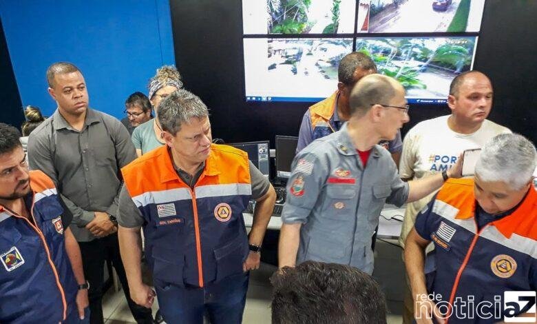 Quase mil pessoas ficam desalojadas após temporal no Litoral de SP