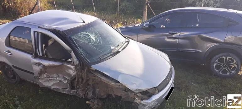 Carros provocam grave acidente na Constâncio Cintra
