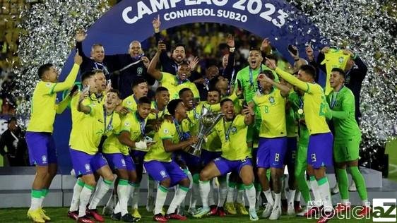 Brasil volta a ser campeão do Sul-americano Sub-20 após 12 anos