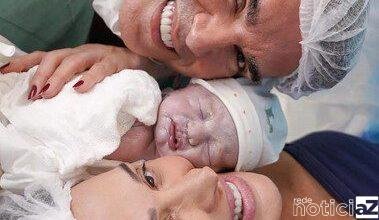 Cláudia Raia da à luz ao filho aos 55 anos