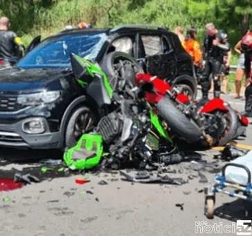 Motociclista morre após grave acidente na Constâncio Cintra