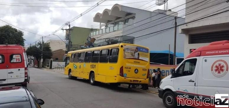 Passageira sofre convulsão dentro de ônibus de Jundiaí