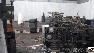 Galpão para desmanche de caminhões é descoberto em Itupeva