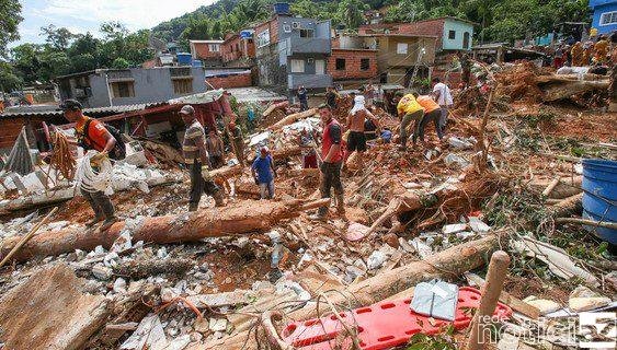 Tragédia no Litoral Norte completa uma semana com 64 mortes