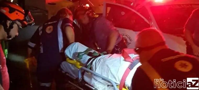 Mulher sofre afogamento no Rio Jundiaí