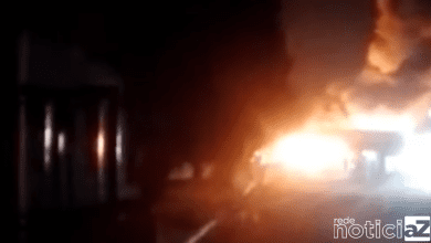 VÍDEO- Industria Têxtil pega fogo em Jundiaí