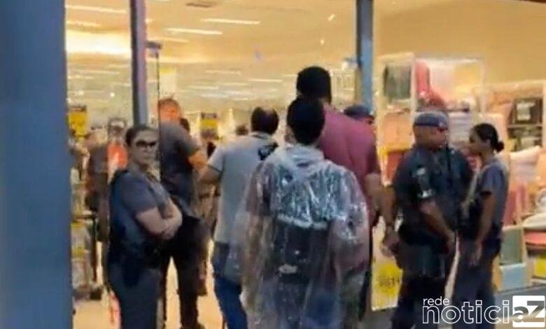 VÍDEO - Casal faz refém e Shopping é cercado pelo GATE
