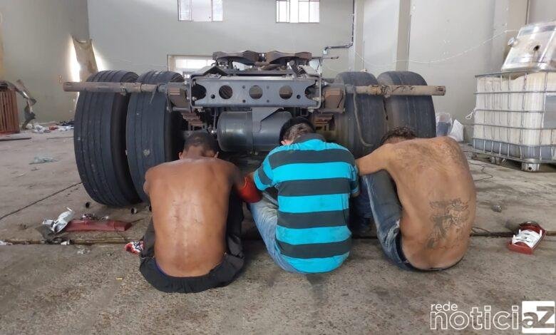 VÍDEO - Desmanche de caminhões é descoberto pela DIG de Jundiaí