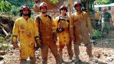 Bombeiros de Jundiaí ajudam no resgate de vítimas no Litoral Norte de São Paulo
