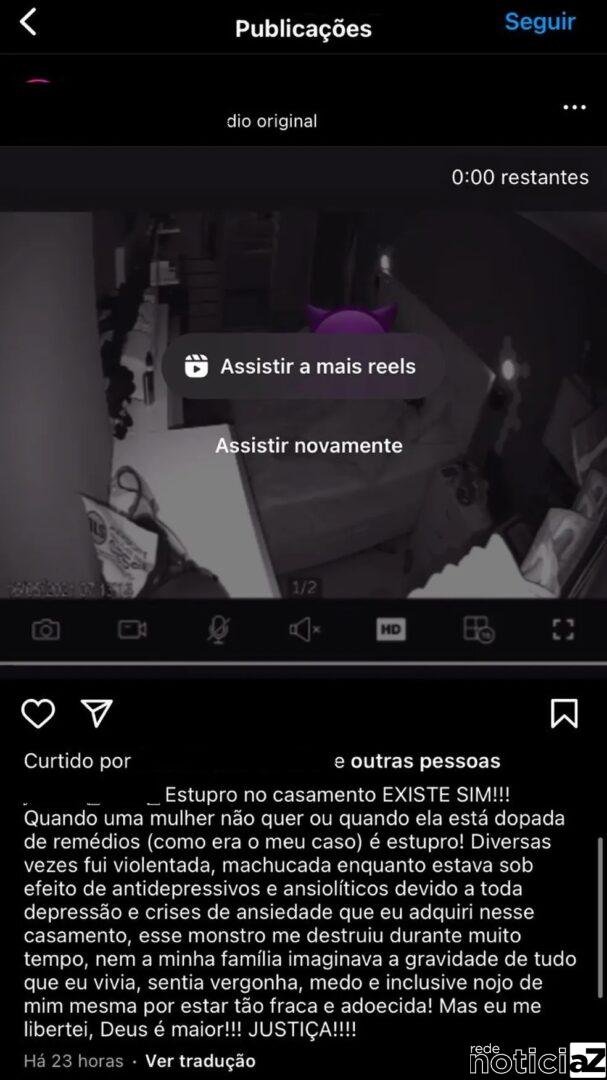 VÍDEO - Mulher grava o próprio estupro para provar crime contra o marido