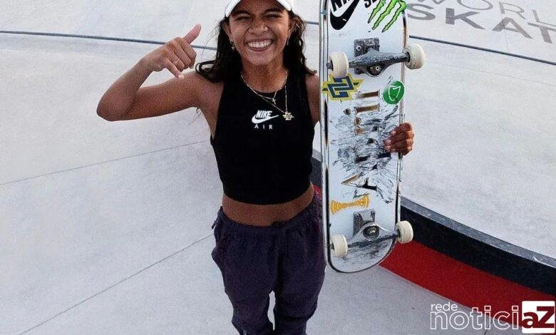 Rayssa Leal é Campeã Mundial de Skate Street disputado nos Emirados Árabes