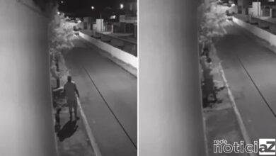 Homem flagrado jogando cachorro em terreno baldio será investigado