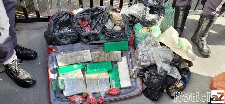 Denúncia leva PM a apreender mais de 30 kg de drogas em Jundiaí