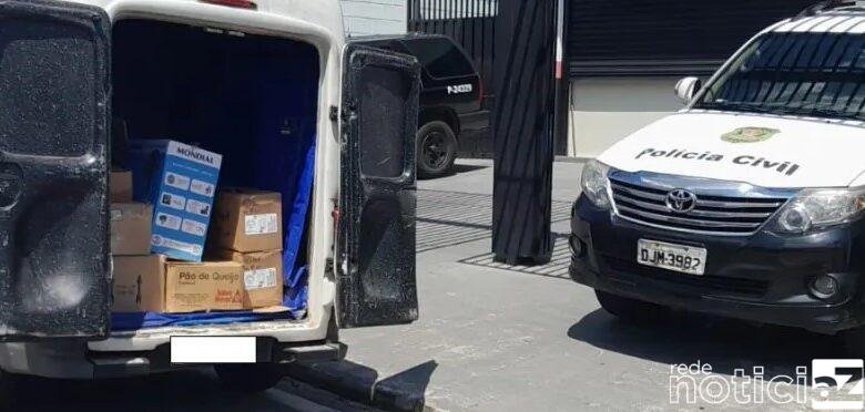 Carga de alimentos com origem de golpe é recuperada em Jundiaí