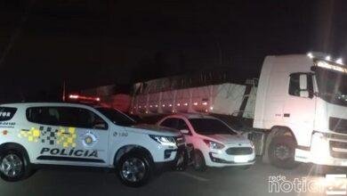 Quatro homens são presos após roubar caminhão na Bandeirantes