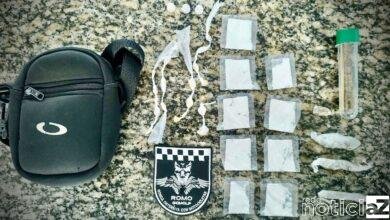 Equipe da ROMO prende homem por tráfico de drogas em Campo Limpo