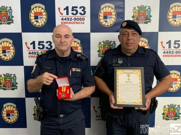 Guarda Municipal de Jundiaí recebe homenagem do governo de Rondônia