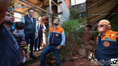 Prefeito vistoria bairros afetados pelas chuvas e reforça atendimento às famílias