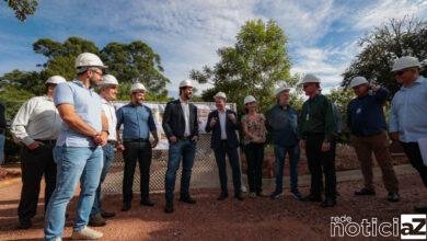 Obras do Jardim do Trânsito de Jundiaí chegam a 60% concluída