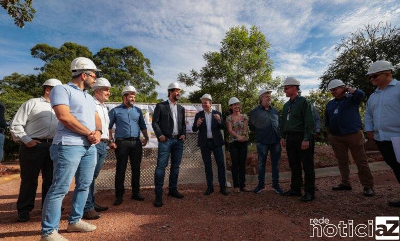 Obras do Jardim do Trânsito de Jundiaí chegam a 60% concluída