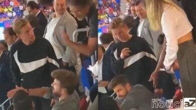 VÍDEO – Gerard Piqué arruma confusão com jogador do Barcelona em estádio