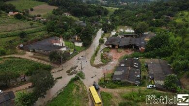 Chuvas em Jundiaí resultam no rompimento de Tanque de Peixes