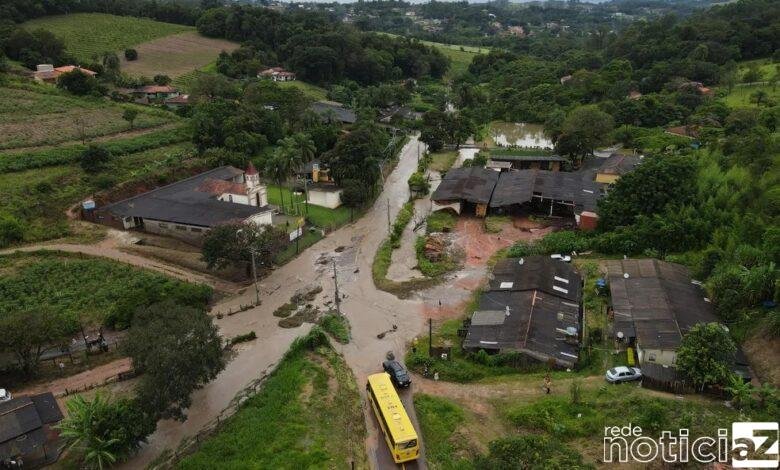 Chuvas em Jundiaí resultam no rompimento de Tanque de Peixes