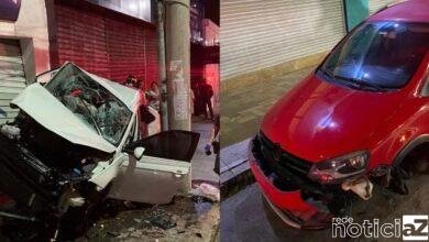 Duas pessoas ficam feridas em acidente próximo à igreja em Jundiaí