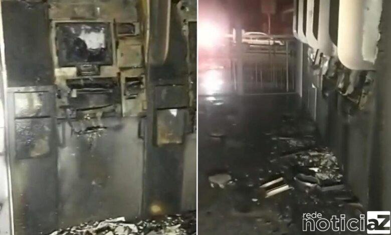 Homem é preso após colocar fogo em diversos caixas eletrônicos em Cabreúva