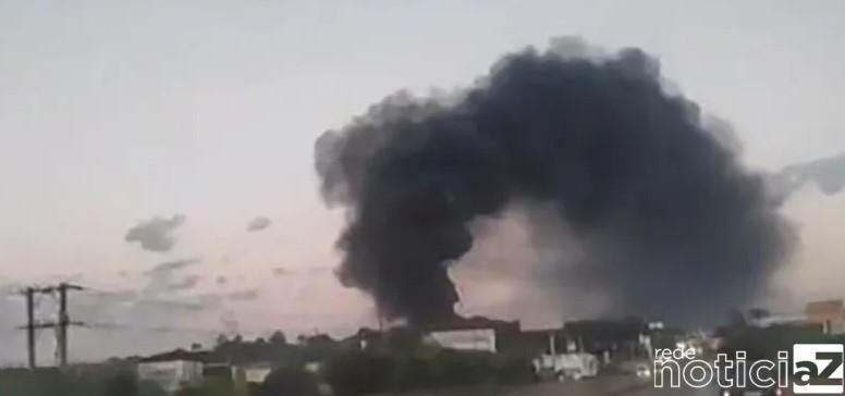 Incêndio destroi empresa de recicláveis em Itupeva