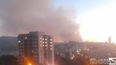 Incêndio em vegetação gera transtornos a moradores de condomínio de Jundiaí