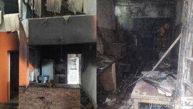 Incêndio destrói comércio de Jundiaí