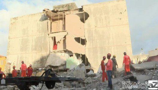Prédio desaba e mata duas pessoas em Pernambuco