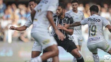 Santos e Atlético-MG empatam e seguem sem vencer no Brasileirão