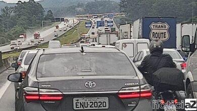 VÍDEO - Rodovia dos Bandeirantes tem dia de congestionamento devido a acidente
