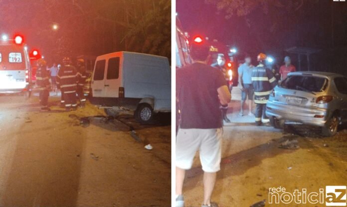 Acidente entre dois veículos deixa feridos em Itatiba