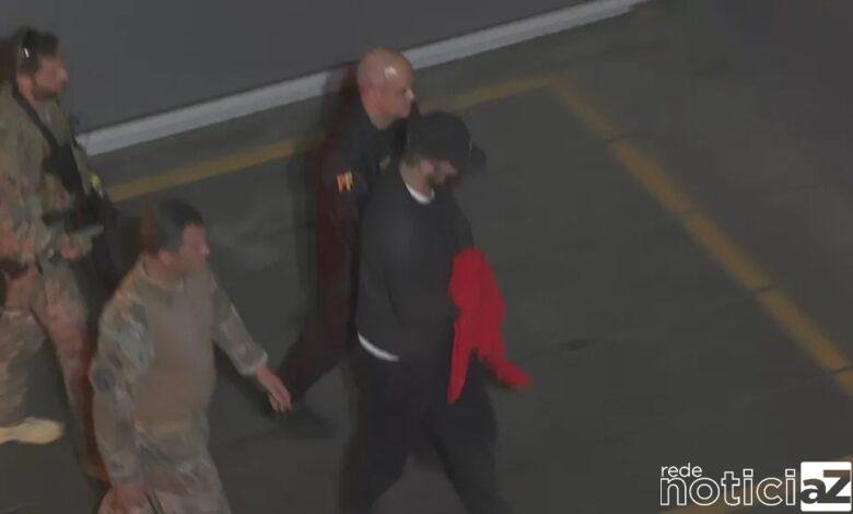 Thiago Brennand chega ao Brasil e é levado pela Polícia Federal