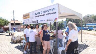 Campanha "Louveira contra a Fome" arrecada 4,5 toneladas de alimentos não perecíveis